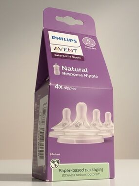 Philips Avent Natural Stage 5 Extra Fast Flow Nipples New